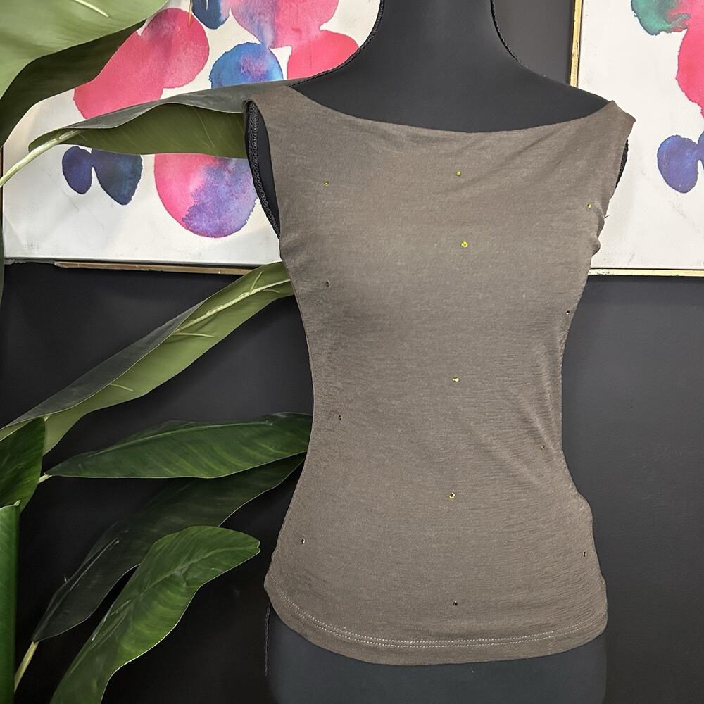 CUE Y2K Vintage Off The Shoulder Multiple Wear Top Size Medium